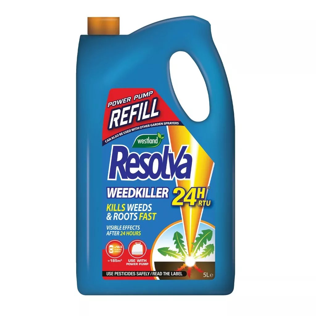 Resolva Weedkiller 24H RTU 5L Power Pump Refill