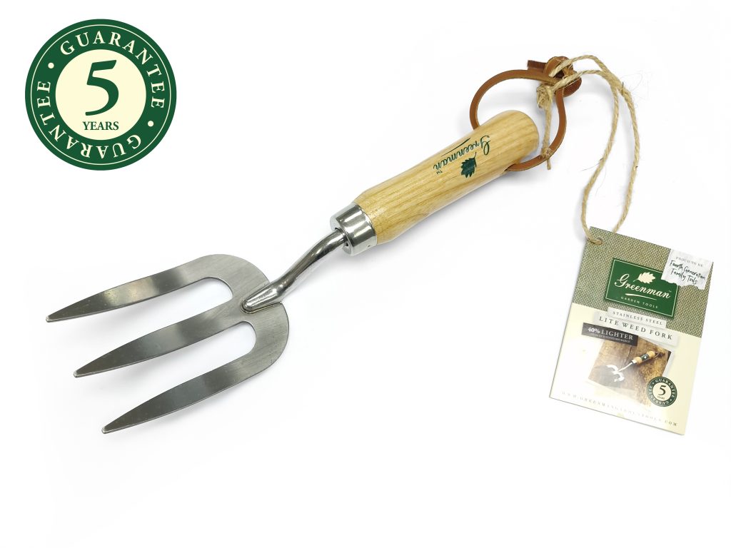 Greenman Stainless Steel Lite Weed Fork